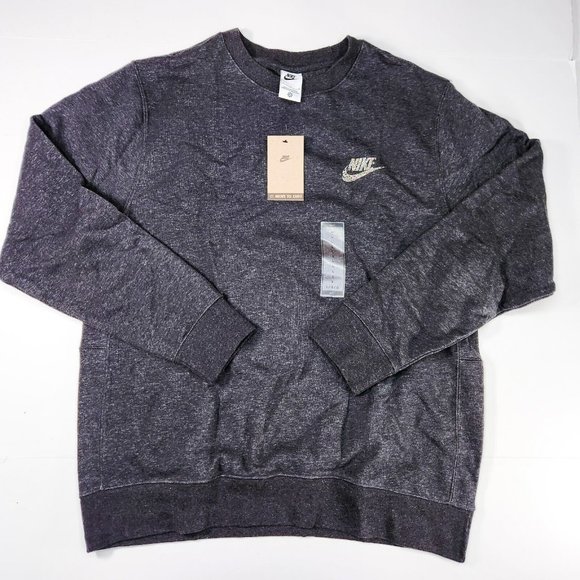 Nike Other - Nike Sportswear Revival Club Fleece Crewneck Sweatshirt Men's Black DR9159-010